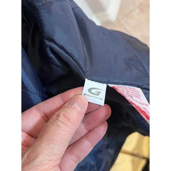 Vintage NFL Seattle Seahawks Jacket Suede Leather Bomber Full Zip Mens XL - Picture 8 of 13